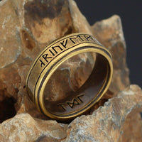 Antiker Wikinger Ring - Edelstahl