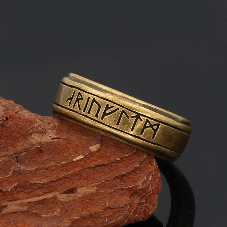 Antiker Wikinger Ring - Edelstahl