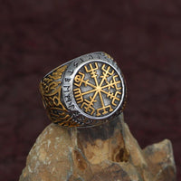 Echter Wikinger Ring - Edelstahl