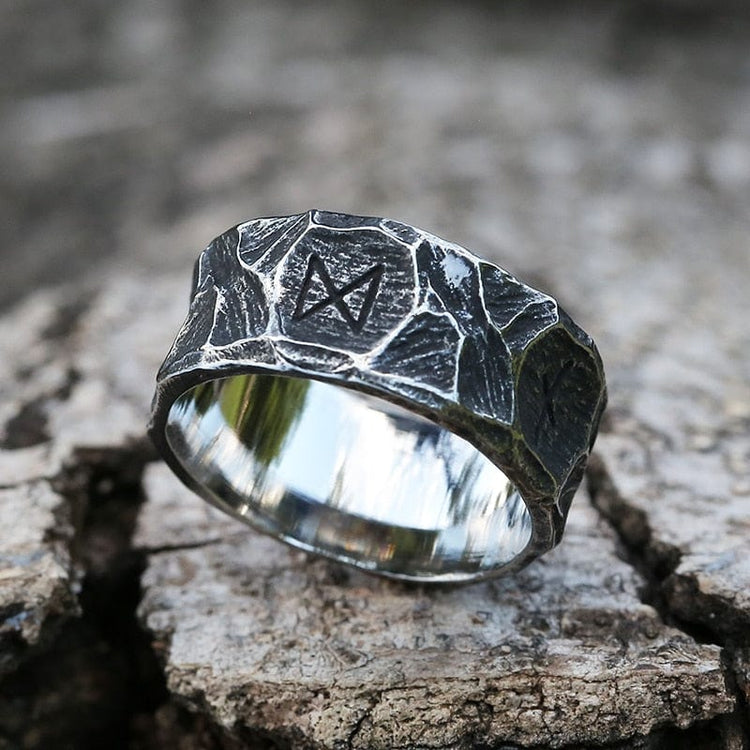 Wikinger-Rune \"Heroisches Schicksal\" Ring