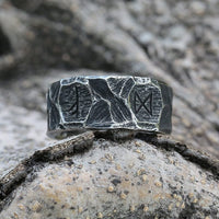 Wikinger-Rune \"Heroisches Schicksal\" Ring