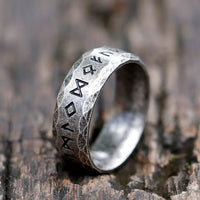 Wikinger Rune Ring \"Weisheit des Helden\"