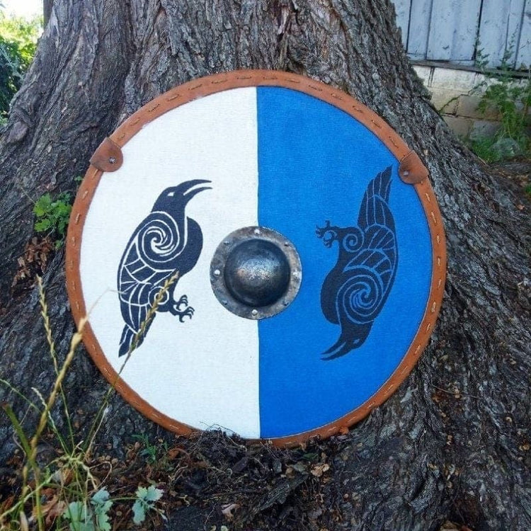 Wikingerschild Hugin und Munin