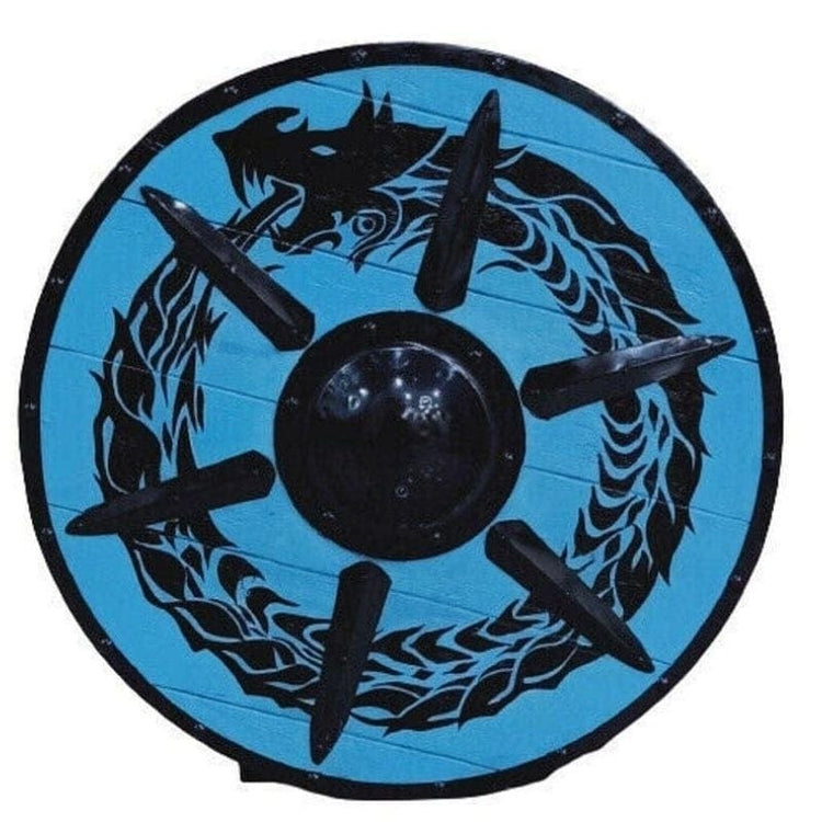 Wikingerschild Ouroboros-Symbol