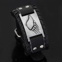 Berserker-Armband aus Leder