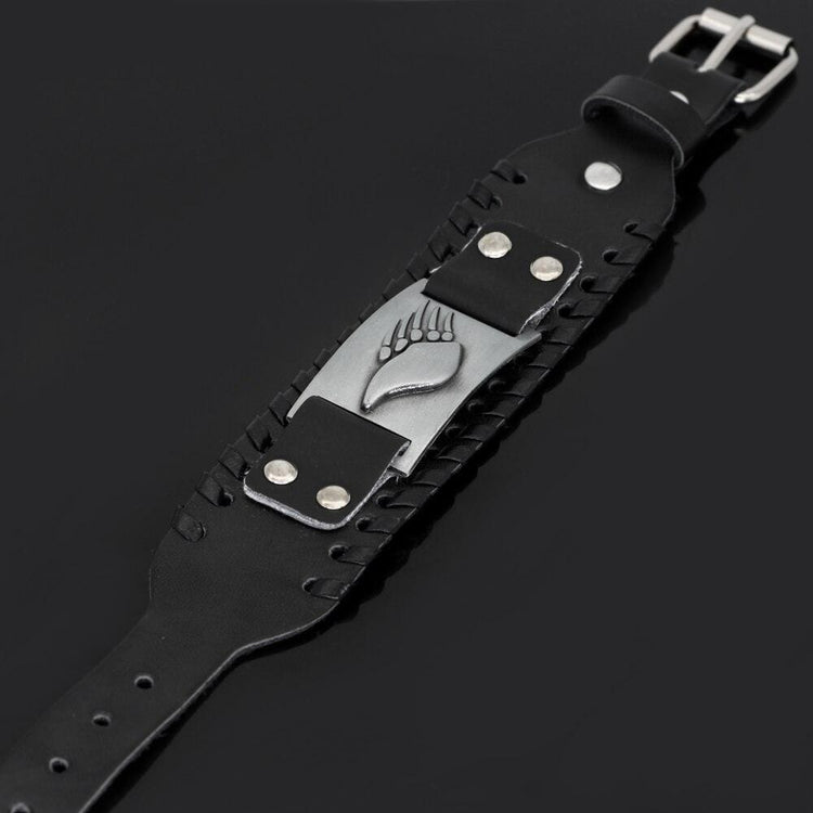 Berserker-Armband aus Leder