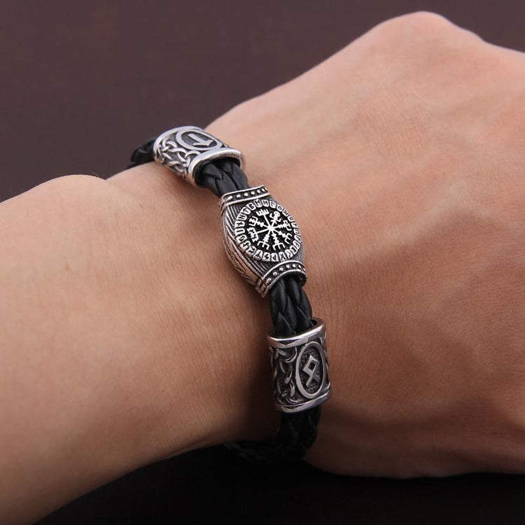 Vegvisir Runen-Kompass-Armband