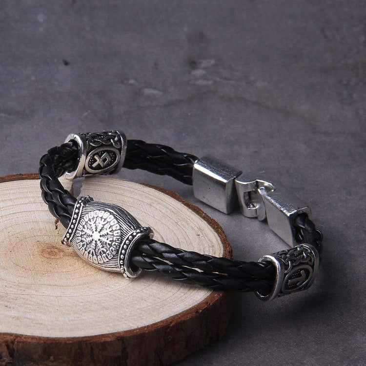 Vegvisir Runen-Kompass-Armband