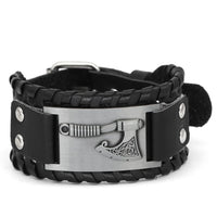 Axt-Armband aus Leder