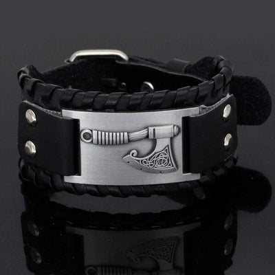 Axt-Armband aus Leder