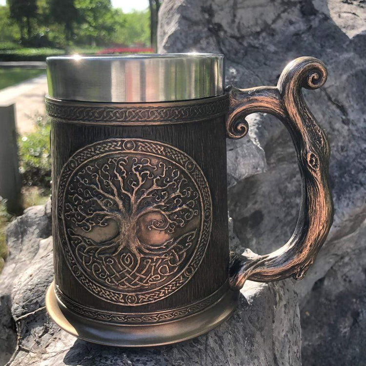 Wikinger Becher Yggdrasil