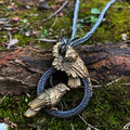 Odins Botenkrähen Halskette aus Edelstahl
