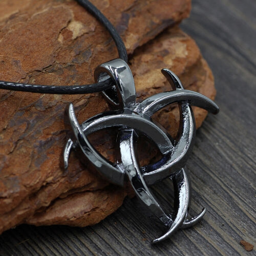 Collier Collier "Don de la poésie" Triple corne d'Odin - Odins Hall