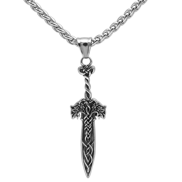 Viking Schwert Halskette | Edelstahl