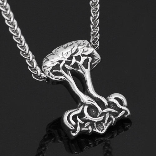 Collier Collier Mjolnir en forme d'Yggdrasil - Odins Hall