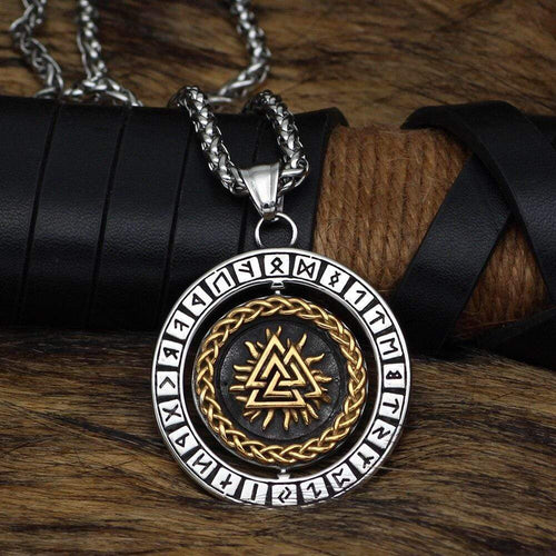 Collier Collier Runes Vikings | Acier Inoxydable - Odins Hall