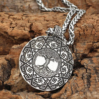 Heilige Talisman-Halskette Yggdrasil