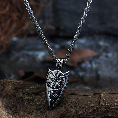 Collier Collier Tête de lance protectrice - Odins Hall