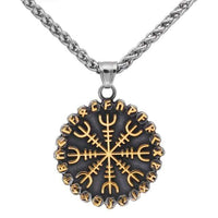 Vegvisir Halsband | Edelstahl