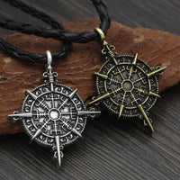 Vegvisir-Halskette Kompass des Schicksals