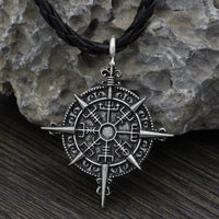 Vegvisir-Halskette Kompass des Schicksals