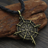 Vegvisir-Halskette Kompass des Schicksals