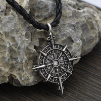 Vegvisir-Halskette Kompass des Schicksals