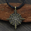 Vegvisir-Halskette Kompass des Schicksals