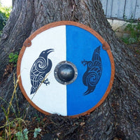 Wikingerschild Hugin und Munin