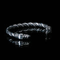 Wikinger-Treue-Armband - Odins Krähen Silber