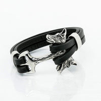 Wolf Lederarmband