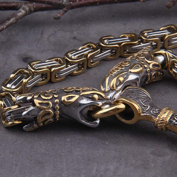 Wikinger-König-Halskette - Symbol für Thors Macht