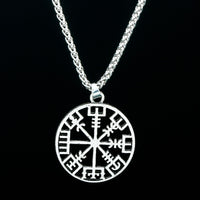 Wikinger Halskette Vegvisir Kompass