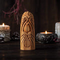 Holzstatue von Bragi | Odin’s Hall
